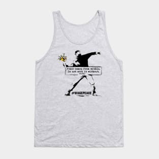 Banksy-Buddha Tank Top